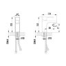 Смеситель для раковины Lemark Plus Factor LM1606C